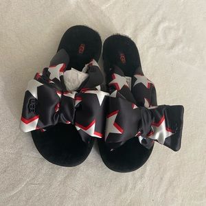 UGG Women’s Lushette Puffer Stars Slipper